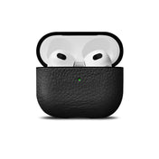 Кожен кейс за AirPods 3 от Woolnut - черен - iSTYLE BG