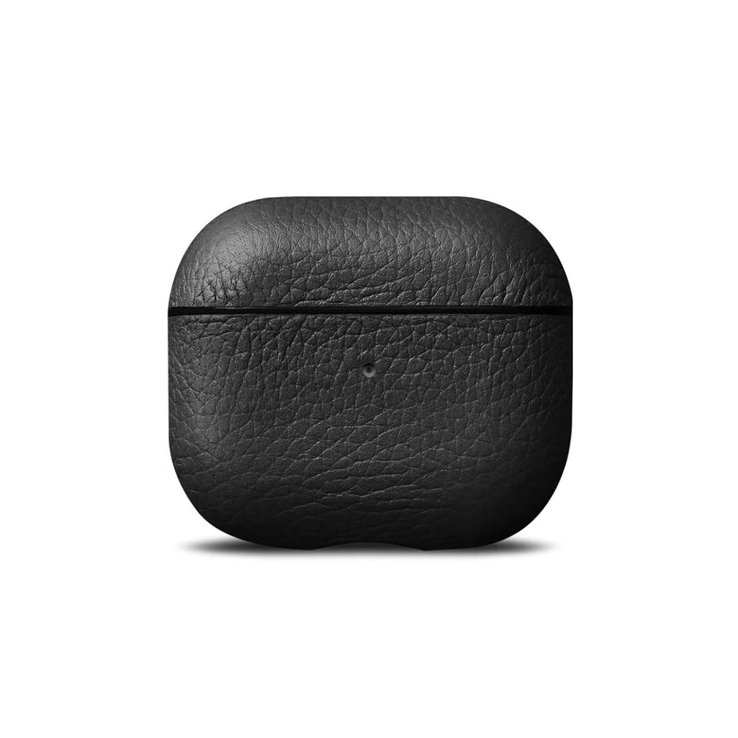 Кожен кейс за AirPods 3 от Woolnut - черен - iSTYLE BG