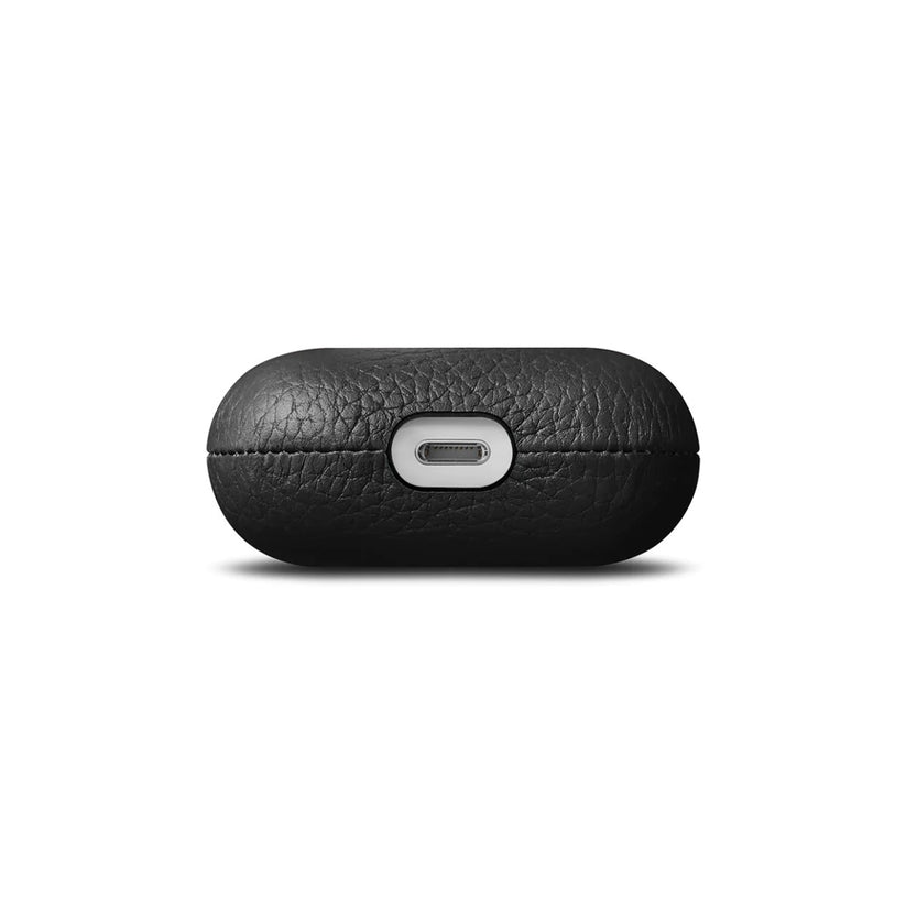 Кожен кейс за AirPods 3 от Woolnut - черен - iSTYLE BG