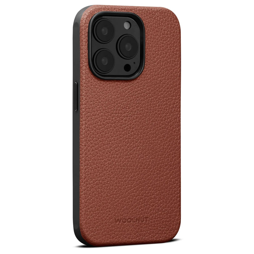 Кожен кейс за iPhone 14 Pro Max от Woolnut - кафяв - iSTYLE BG