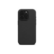 Woolnut Leather Case for iPhone 15 Pro - Black - iSTYLE BG