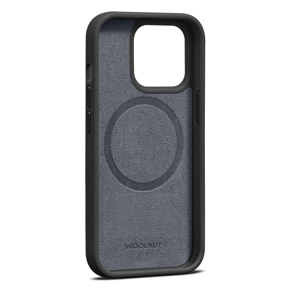 Woolnut Leather Case for iPhone 15 Pro Max - Black - iSTYLE BG