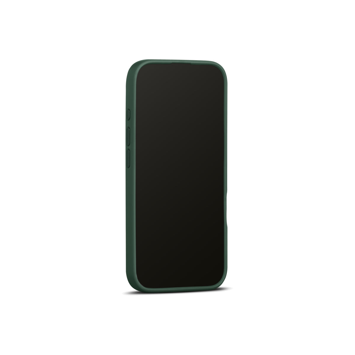 WOOLNUT Leather Case for iPhone 16 - Green - iSTYLE BG