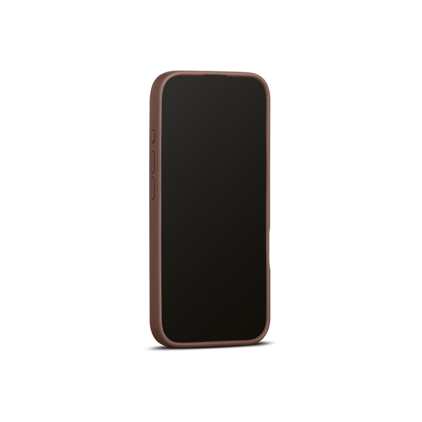 WOOLNUT Leather Case for iPhone 16 Pro - Cognac - iSTYLE BG