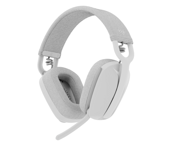 Слушалки Logitech Zone Vibe 100 Wireless в цвят Off-white – основна снимка