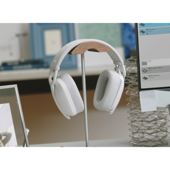 Слушалки Logitech Zone Vibe 100 Off-white – квадратна снимка на продукта