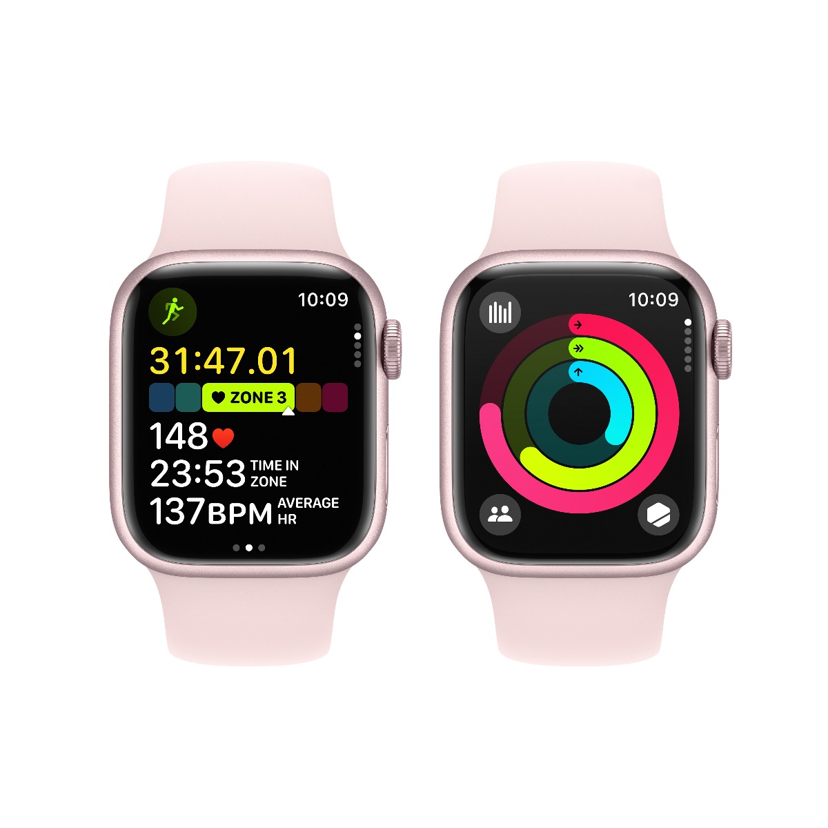 Apple Watch Series 9 GPS 41mm Pink Lig