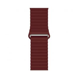 Каишка за Apple Watch от Next One - Leather Loop Claret 42/44 mm