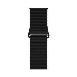 Каишка за Apple Watch от Next One - Leather Loop Black 42/44 mm
