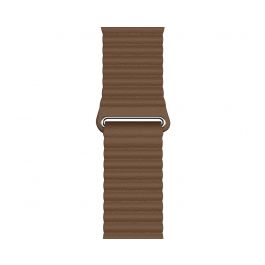 Каишка за Apple Watch от Next One - Leather Loop Brown 42/44 mm