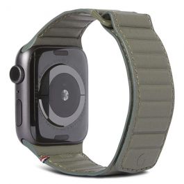 Decoded Leather Magnetic Traction Strap Series 41mm - Olive