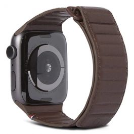 Decoded Leather Magnetic Traction Strap - 45mm - Chocolate Brown