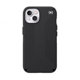 Speck iPhone 13 Presidio 2 Case Grip + Magsafe (Black/Black)