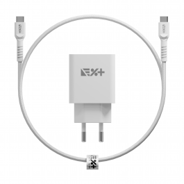 USB-C зарядно 20W от NEXT ONE с кабел