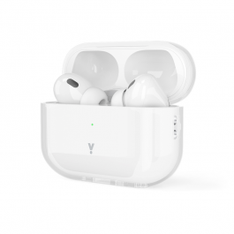 ISTYLE Transparent Cover Airpods Pro 2 - white transparent