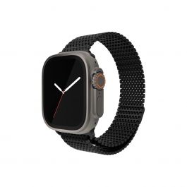 Метална каишка за Apple Watch 45/49MM от NEXT ONE - черна