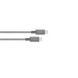 Moshi Integra USB-C to USB-C Charge/Sync Cable - Titanium Gray