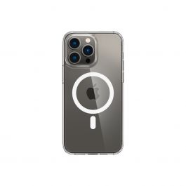 Spigen Crystal Hybrid Mag, white - iPhone 14 Pro