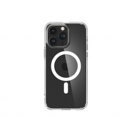 Spigen Crystal Hybrid MagSafe, white - iPhone 15 Pro Max