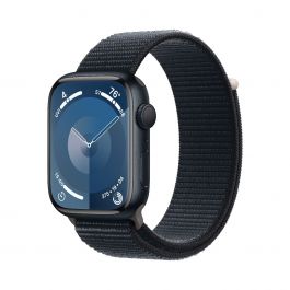 Apple Watch Series 9 GPS 45mm Midnight алуминиев корпус с каишка Midnight Sport Loop