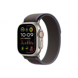 Apple Watch Ultra 2 GPS + Cellular, 49mm Корпус от титан с Blue/Black Trail Loop - M/L