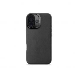 Кейс от Decoded - Backcover от еко кожа за iPhone 16 черен