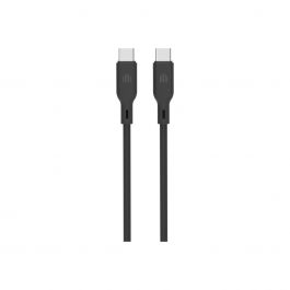 Dviced Cable USB-C to USB-C silicone 1,25m - Black