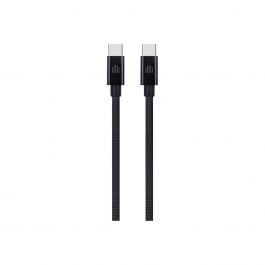 Dviced Cable USB-C to USB-C Nylon Textile 0,25m - Black
