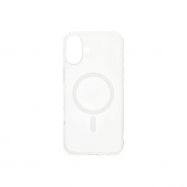 Magsafe калъф от Dviced за iPhone 16 прозрачен, бял