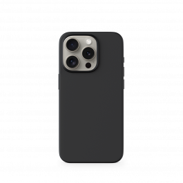 EPICO Mag+ Silicone Case Pro - Black - iPhone 16 Pro