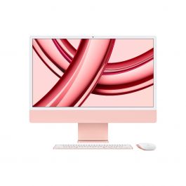 iMac 24 Retina 4.5K | M3 чип с 8 ядрен CPU и 8 ядрен GPU | 8GB памет | 256GB SSD - Розов