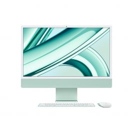 iMac 24 Retina 4.5K | M3 чип с 8 ядрен CPU и 8 ядрен GPU | 8GB памет | 256GB SSD - Зелен