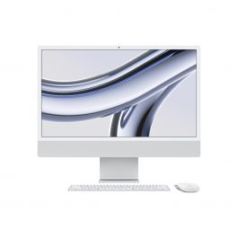 iMac 24 Retina 4.5K | M3 чип с 8 ядрен CPU и 8 ядрен GPU | 8GB памет | 256GB SSD - Сребрист