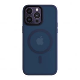 Кейс от NEXT ONE -  модел MIST SHIELD за iPhone 14 Pro Max с MagSafe син