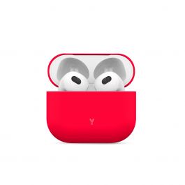 iSTYLE Silicone Cover AirPods 3rd gen - red