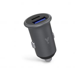 iSTYLE 38W Pro Car Charger - space grey