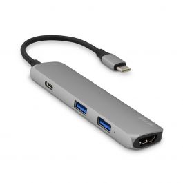 Мултипортов адаптер iSTYLE USB Type-C HUB 4K HDMI