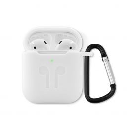 iSTYLE OUTDOOR COVER Airpods Gen 1/2 - white transparent