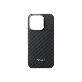 Pitaka MagEZ Case 5, Black/Grey Twill -  iPhone 16 Pro