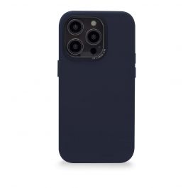 Decoded Leat Backcover, navy - iPhone 14 Pro Max