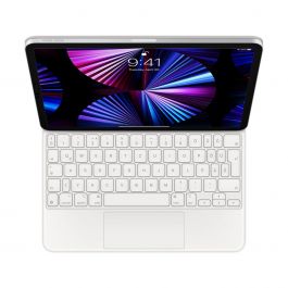 Apple Magic Keyboard for iPad Pro 11-inch (3rd) and iPad Air (4th) - US English - White