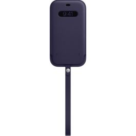 Apple iPhone 12 Pro Max Leather Sleeve with MagSafe - Deep Violet (Seasonal Spring2021)