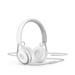 Beats EP On-Ear бели слушалки с рамка и наушници с размер на ухото