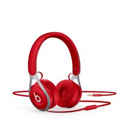 Beats EP On-Ear червени слушалки с рамка и наушници с размер на ухото