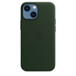 Кейс за iPhone 13 mini от Apple - кожен с MagSafe - Sequoia Green