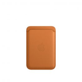 Кожен портфейл от Apple с MagSafe - Golden Brown