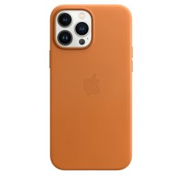 Кейс за iPhone 13 Pro Max от Apple - кожен с MagSafe - Golden Brown