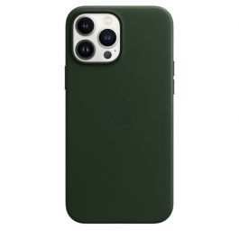 Кейс за iPhone 13 Pro Max от Apple - кожен с MagSafe - Sequoia Green
