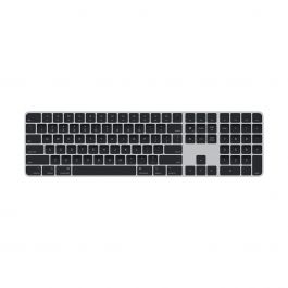 Черна безжична клавиатура Apple Magic Keyboard с цифров пад и Touch ID - US English