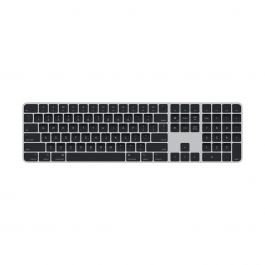 Черна безжична клавиатура Apple Magic Keyboard с цифров пад и Touch ID - Bulgarian